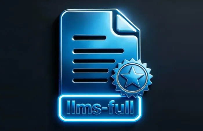 llms-full.txt — расширенный контроль и детализация
