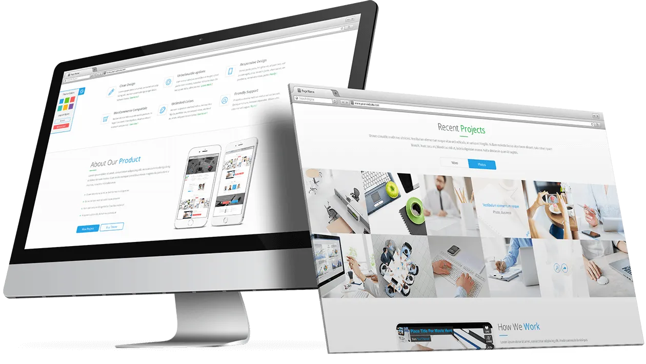 Разработка функционала сайта